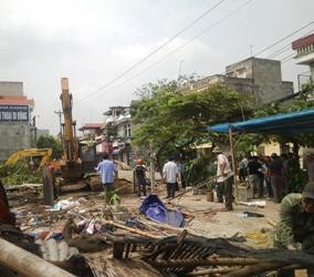 Thị xã Sơn Tây (Hà Nội): Cưỡng chế cả đất không nằm trong diện bị thu hồi