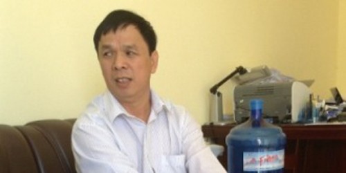 Ông Mã Văn Thịnh – Trưởng ban Quản lý dự án Bệnh viện Đa khoa 500 giường Bắc Kạn