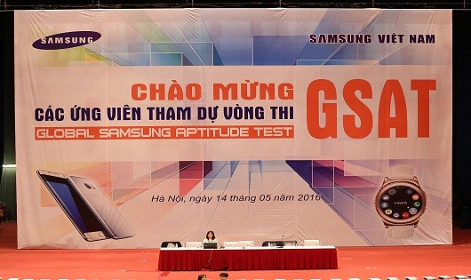 6.000 cử nhân dự thi GSAT vào Samsung