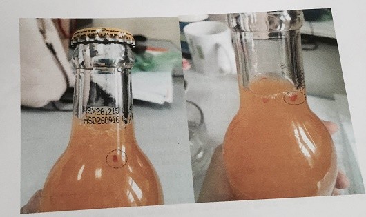 Nước cam Teppy chứa “dị vật”: CocaCola vẫn nói an toàn