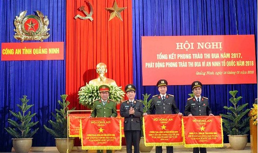 Công an Quảng Ninh liên tục dẫn đầu trong phong trào thi đua Vì an ninh Tổ quốc