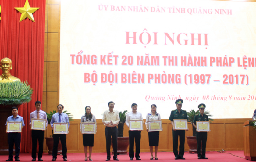 Quảng Ninh tổ chức Hội nghị tổng kết 20 năm thi hành Pháp lệnh Bộ đội Biên phòng