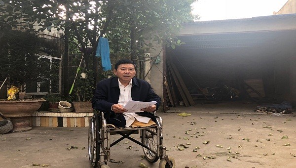 Ông Đỗ Văn Thuần đã làm đơn kiến nghị nhiều lần tới UBND quận Kiến An