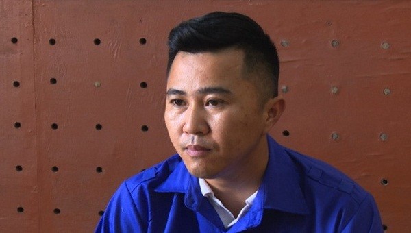 Đối tượng Nguyễn Văn Minh tại cơ quan điều tra