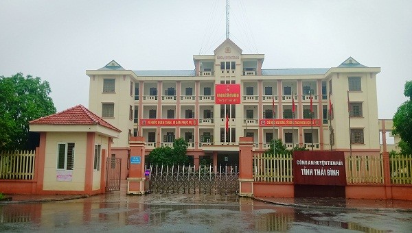 Trụ sở Công an huyện Tiền Hải, tỉnh Thái Bình