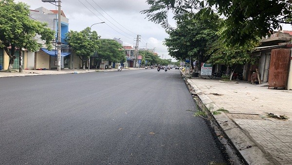 Đường Trần Tất Văn, quận Kiến An được cải tạo, nâng cấp