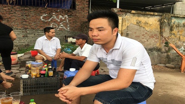 Anh Nguyễn Văn Minh – chồng của sản phụ chia sẻ về sự việc