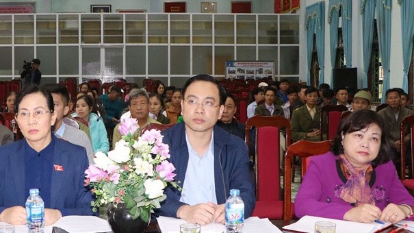 Đoàn đại biểu Quốc hội (ĐBQH) tỉnh Hà Nam tiếp xúc cử tri