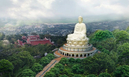 Chiêm ngưỡng tượng Phật ngồi lớn nhất Đông Nam Á ở Bình Định