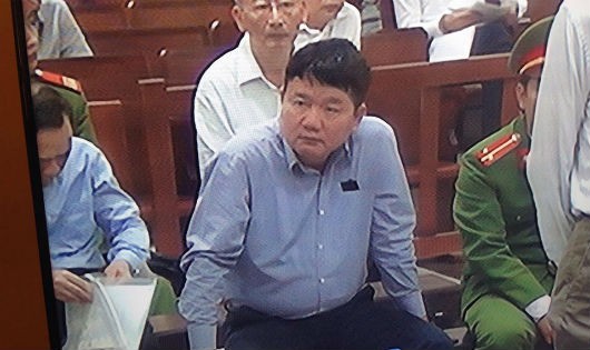 Ông Đinh La Thăng tại tòa