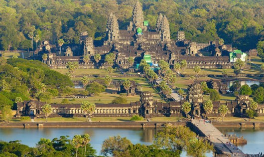 Đá sa thạch khổng lồ và những bí ẩn về kiến trúc của Angkor Wat