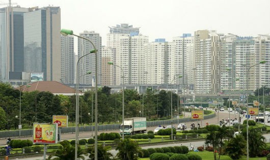 Khu vực trung tâm Hà Nội hiện có quá nhiều nhà chung cư cao tầng