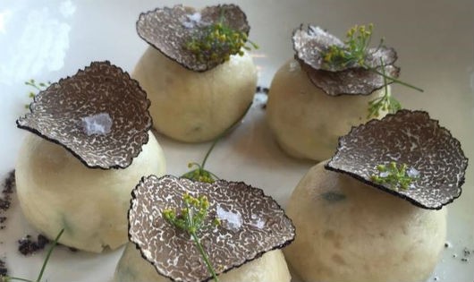 Một món ăn đắt đỏ có nguyên liệu nấm truffle