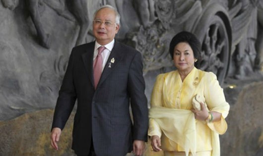 Cựu thủ tướng Malaysia Najib Razak và phu nhân Rosmah Mansor