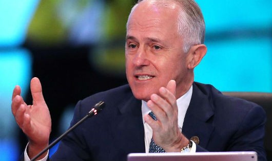 Thủ tướng Australia Turnbull.