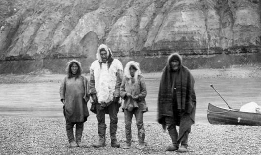 Hình ảnh về người Inuit từng sống ở làng Anjikuni