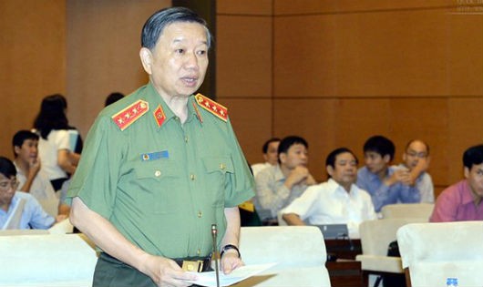 Thượng tướng Tô Lâm- Bộ trưởng Bộ Công an