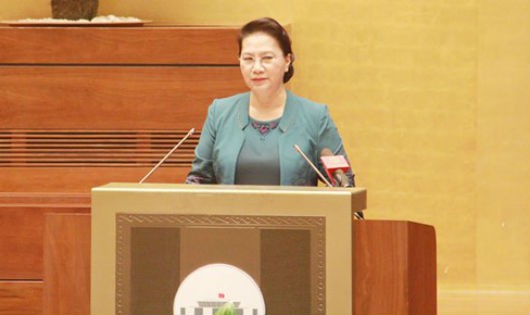 Chủ tịch Quốc hội phát biểu tại Hội nghị