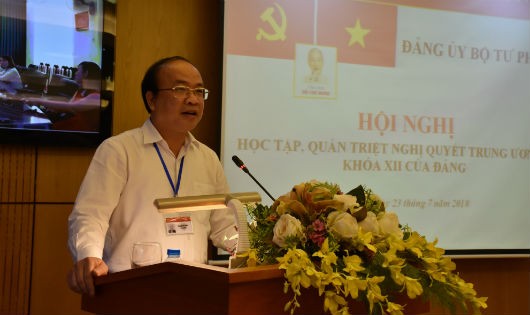 Thứ trưởng Phan Chí Hiếu chủ trì Hội nghị 