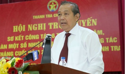 Phó Thủ tướng Thường trực Chính phủ Trương Hòa Bình phát biểu chỉ đạo tại Hội nghị