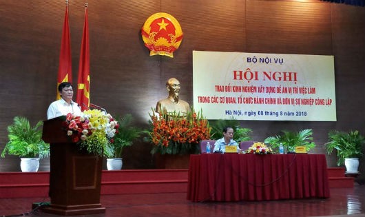Thứ trưởng Nguyễn Duy Thăng phát biểu tại Hội nghị