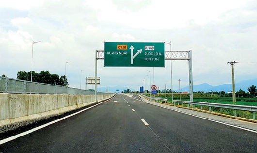 Một đoạn cao tốc Tam Kỳ- Quảng Ngãi