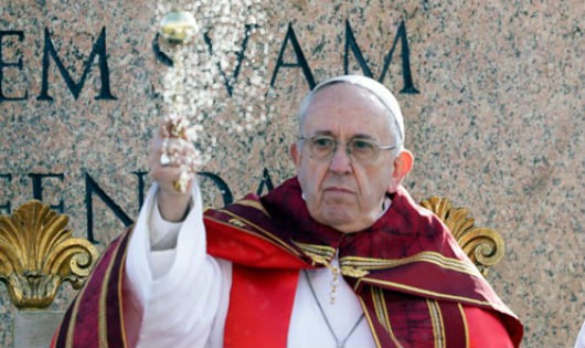 Giáo hoàng Francis trong một buổi lễ hồi tháng 3/2018