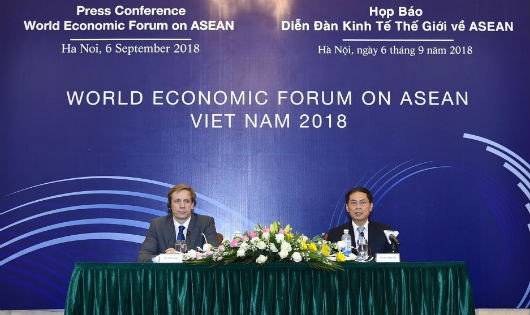 Họp báo giới thiệu Diễn đàn Kinh tế thế giới về ASEAN