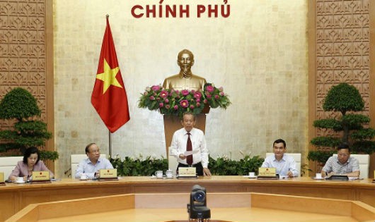 Phó Thủ tướng Trương Hòa Bình phát biểu kết luận Hội nghị