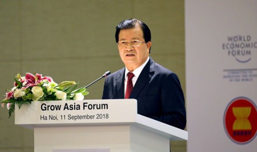 Phó Thủ tướng Trịnh Đình Dũng phát biểu khai mạc Diễn đàn