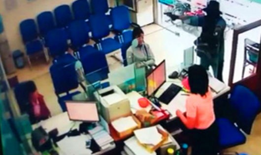 Vụ cướp ngân hàng mới đây tại Tiền Giang