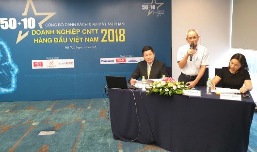 Lễ công bố danh sách 50 doanh nghiệp CNTT hàng đầu Việt Nam 2018