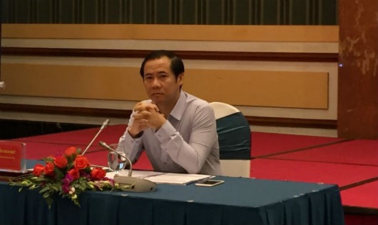 Ông Nguyễn Thái Học, Phó Trưởng ban Nội chính Trung ương chủ trì Hội thảo.
