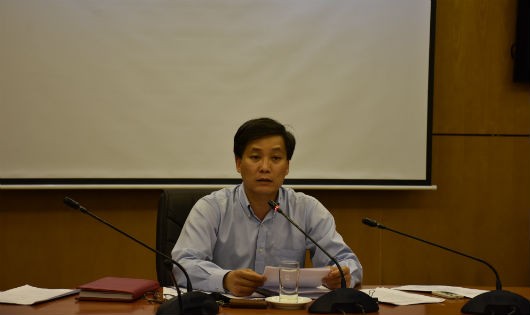 Thứ trưởng Nguyễn Khánh Ngọc chủ trì cuộc họp