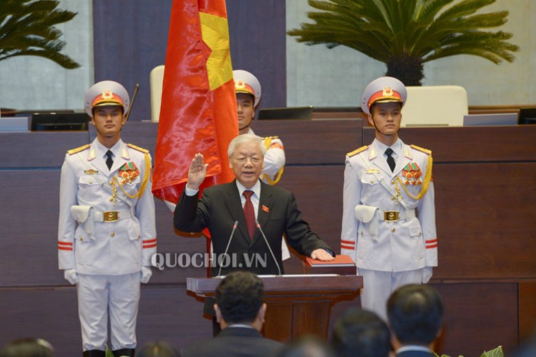 Tổng Bí thư Nguyễn Phú Trọng chính thức được Quốc hội tín nhiệm giao trọng trách làm Chủ tịch nước