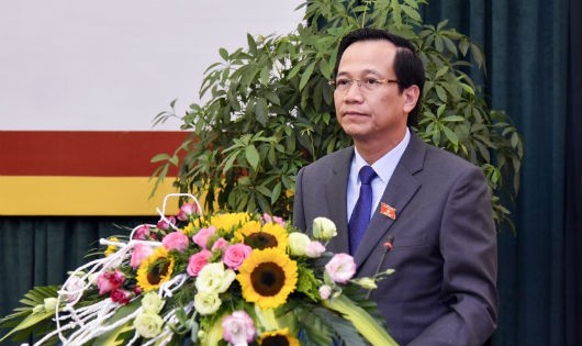 Bộ trưởng Đào Ngọc Dung phát biểu tại Lễ khai mạc