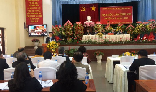 Toàn cảnh Đại hội ĐLS tỉnh Lâm Đồng nhiệm kỳ VII (2018-2023).