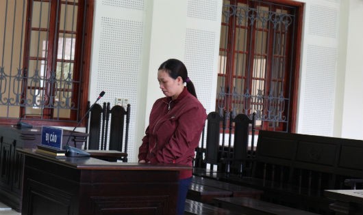 Tòa sơ thẩm tuyên phạt Cao Thị Tâm mức án 9 năm tù.