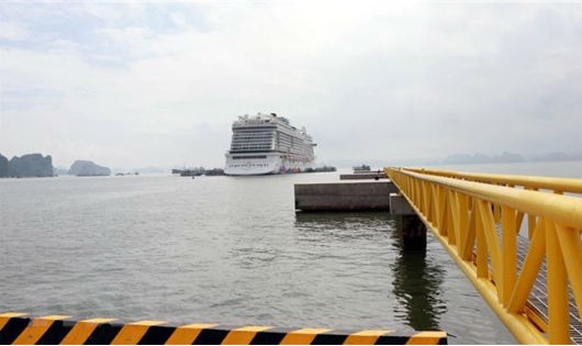 Công trình Cảng tàu hành khách quốc tế Hòn Gai.