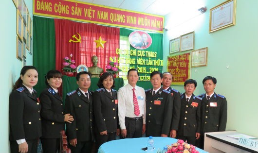 Tập thể Chi cục THADS huyện Tam Nông.