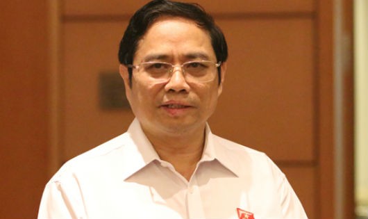 Trưởng ban Tổ chức Trung ương Phạm Minh Chính