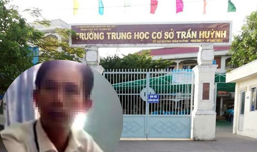 Trường THCS Trần Huỳnh và thầy Hồ Văn Khánh