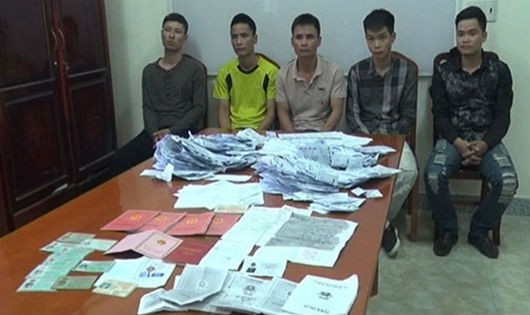 Một nhóm "tín dụng đen" cho vay nặng lãi bị công an tỉnh Bình Thuận triệt phá