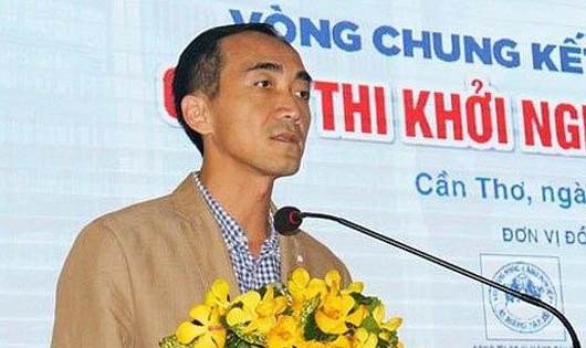 Phó Giám đốc phụ trách VCCI Cần Thơ Nguyễn Phương Lam phát biểu khai mạc chung kết cuộc thi.
