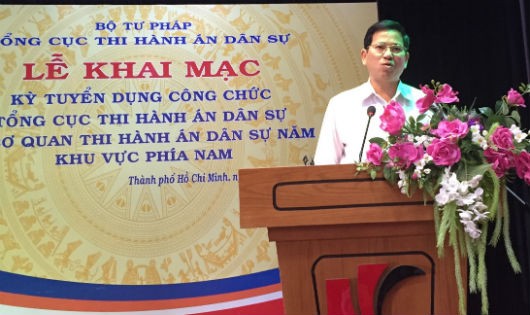 Ông Nguyễn Văn Lực - Phó Tổng Cục trưởng Tổng cục THADS - Chủ tịch Hội đồng