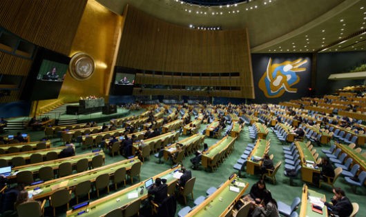 Một phiên họp trong khuôn khổ khóa họp 73 của Đại hội đồng Liên Hợp quốc diễn ra tại New York (Mỹ).