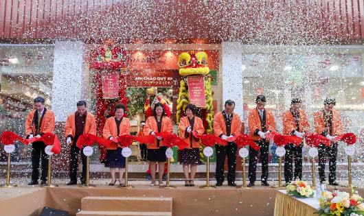 Siêu thị FujiMart chính thức được khai trương tại 142 Lê Duẩn, Hà Nội