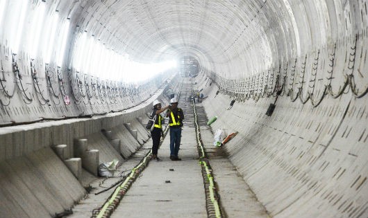 TP Hồ Chí Minh: Đường hầm metro số 1 bị điều chỉnh khác với thiết kế
