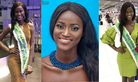 Hoa hậu hoàn vũ Sierra Leone Marie Esther Bangura