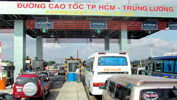Cao tốc TP HCM - Trung Lương sẽ dừng thu phí từ ngày 1/1/2019